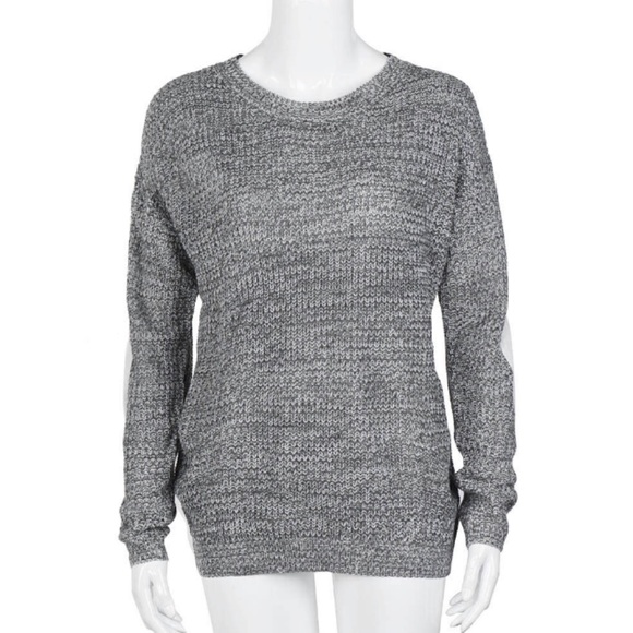 Heart Patch Chunky Knit Pullover Sweater - Picture 5 of 7